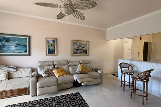 Sala de apartamento para alugar com 3 quartos, 92m² em Loteamento Joao Batista Juliao, Guarujá