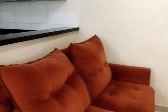 Sala de apartamento à venda com 2 quartos, 55m² em Parque das Nações, Santo André