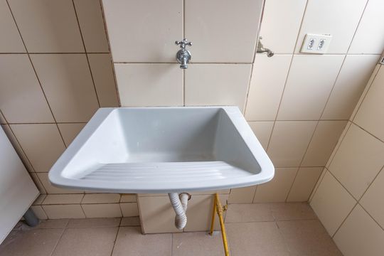Área de serviço de apartamento para alugar com 2 quartos, 41m² em Eldorado, Diadema