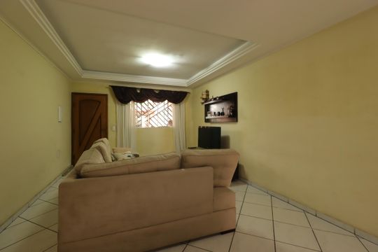 Sala de casa à venda com 3 quartos, 120m² em Vila Alto de Santo Andre, Santo André