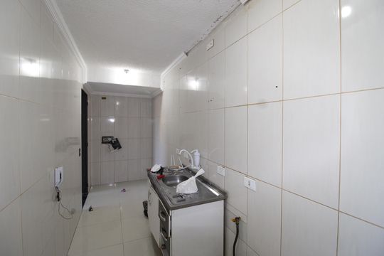 Cozinha de apartamento para alugar com 2 quartos, 47m² em Vila Progresso (zona Leste), São Paulo