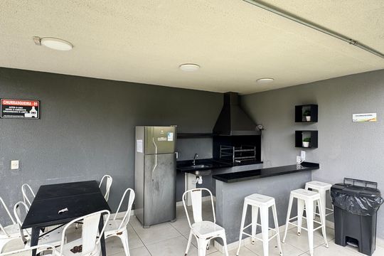 Área comum - Churrasqueira de apartamento para alugar com 2 quartos, 54m² em Jardim Recanto Suave, Cotia