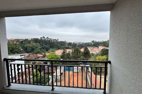 Vista da Sala de apartamento para alugar com 2 quartos, 54m² em Jardim Recanto Suave, Cotia