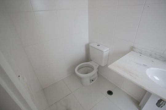 Banheiro da Suíte de apartamento à venda com 3 quartos, 70m² em Anil, Rio de Janeiro