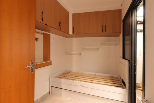 Suíte 1 de casa de condomínio à venda com 2 quartos, 78m² em Vila Clarice, Santo André