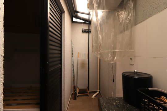 Área de Serviço de casa de condomínio à venda com 2 quartos, 78m² em Vila Clarice, Santo André