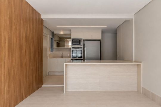 Cozinha de apartamento à venda com 3 quartos, 125m² em Vila Olímpia, São Paulo