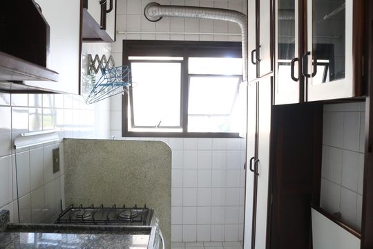 Cozinha e Área de Serviço de apartamento para alugar com 2 quartos, 35m² em Perdizes, São Paulo