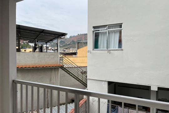 Vista do Quarto de casa para alugar com 1 quarto, 55m² em Bonfim, Juiz de Fora