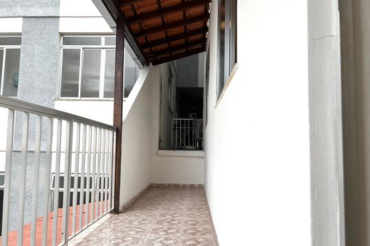 Sacada do Quarto de casa para alugar com 1 quarto, 55m² em Bonfim, Juiz de Fora