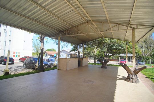 Área comum - Churrasqueira de apartamento para alugar com 2 quartos, 50m² em Rio dos Sinos, São Leopoldo
