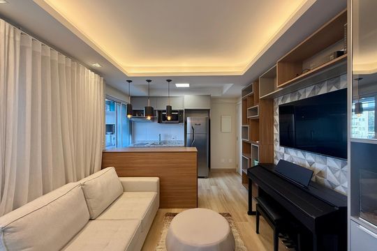 Apartamento à venda com 1 quarto, 35m² em Campo Belo, São Paulo