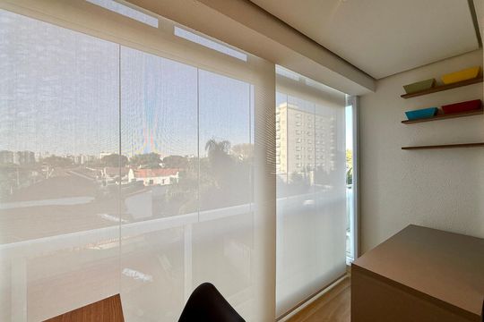 Sacada  de apartamento à venda com 1 quarto, 35m² em Campo Belo, São Paulo