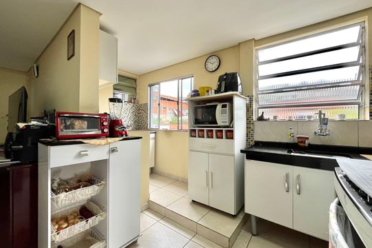 Cozinha de casa para alugar com 1 quarto, 50m² em Americanópolis, São Paulo