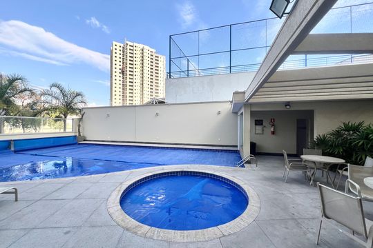 Área comum - Piscina de apartamento para alugar com 3 quartos, 82m² em Paquetá, Belo Horizonte