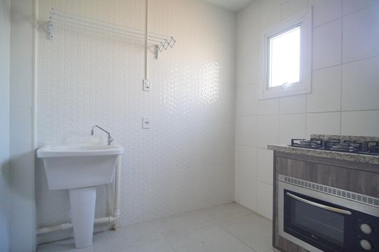 Cozinha de apartamento para alugar com 2 quartos, 60m² em Primavera, Novo Hamburgo