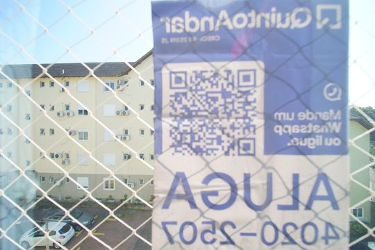 placa de apartamento para alugar com 2 quartos, 60m² em Primavera, Novo Hamburgo