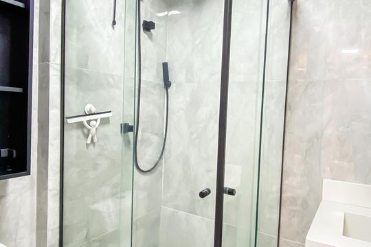 Banheiro  de apartamento para alugar com 2 quartos, 35m² em Vila Guilhermina, São Paulo