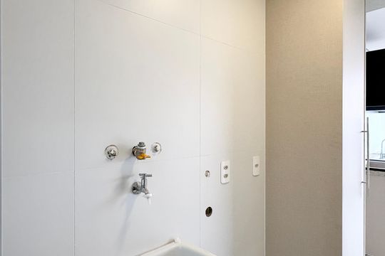 Área de Serviço de apartamento para alugar com 2 quartos, 71m² em Parque Sao Domingos, São Paulo