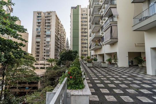 Varanda de apartamento para alugar com 4 quartos, 125m² em Copacabana, Rio de Janeiro