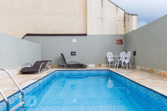 Área comum - Piscina de apartamento à venda com 3 quartos, 127m² em Vila Marina, Santo André
