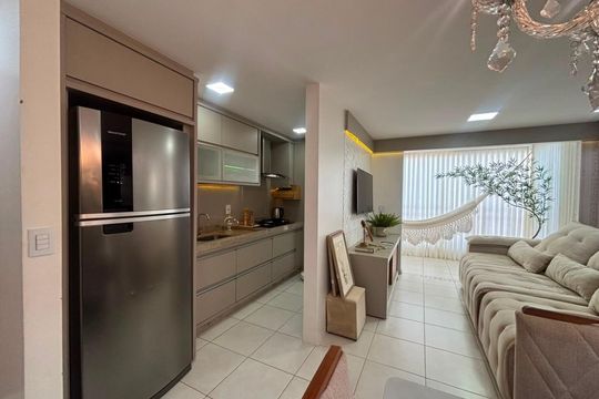 Cozinha/Sala de apartamento para alugar com 3 quartos, 78m² em Jardim das Americas 2A Etapa, Anápolis