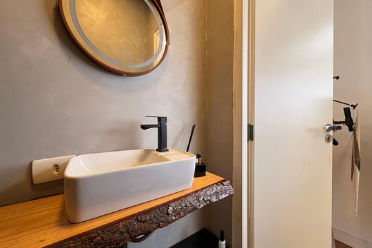 Lavabo  de apartamento à venda com 3 quartos, 105m² em Utinga, Santo André