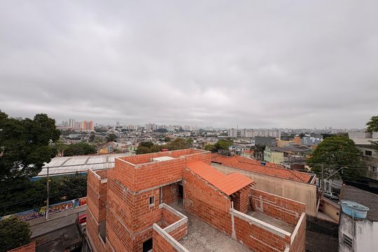 Vista da cobertura  de apartamento à venda com 3 quartos, 105m² em Utinga, Santo André