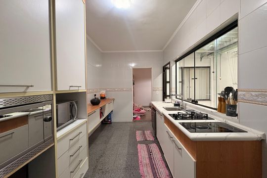 Cozinha de apartamento à venda com 3 quartos, 105m² em Utinga, Santo André