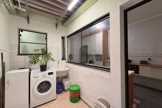 Lavanderia de apartamento à venda com 3 quartos, 105m² em Utinga, Santo André