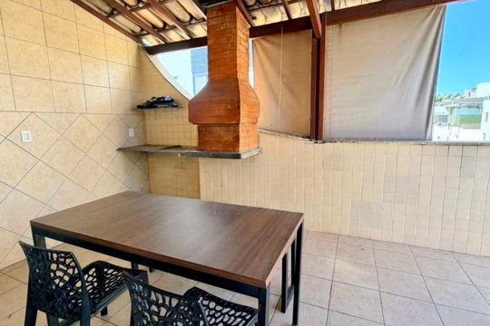 Área externa de apartamento à venda com 3 quartos, 112m² em União, Belo Horizonte