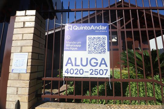 Placa de casa para alugar com 2 quartos, 120m² em São José, Canoas