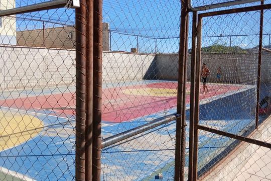 Área externa de apartamento à venda com 2 quartos, 45m² em Retiro, Contagem