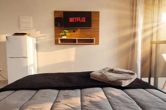 Sala/Quarto de kitnet/studio à venda com 1 quarto, 26m² em Vila Primavera, São Paulo