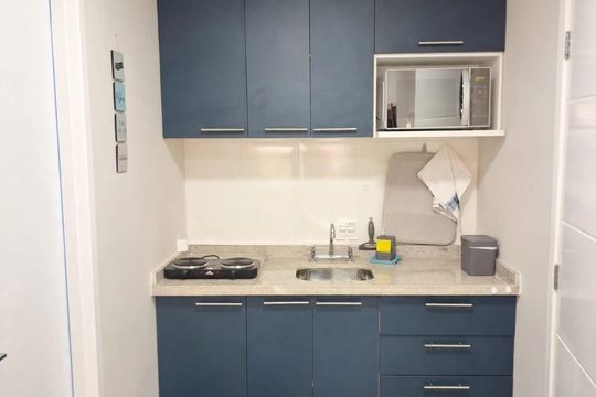 Cozinha de kitnet/studio à venda com 1 quarto, 26m² em Vila Primavera, São Paulo