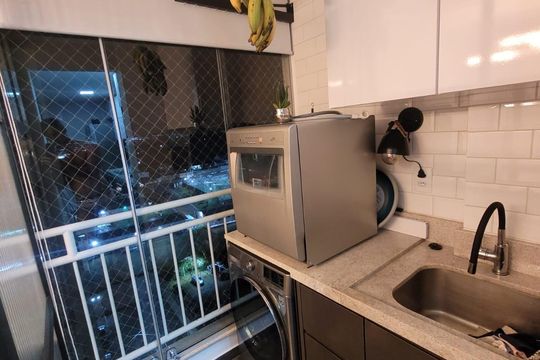 Área de serviço de apartamento para alugar com 3 quartos, 77m² em Jardim das Americas 2A Etapa, Anápolis