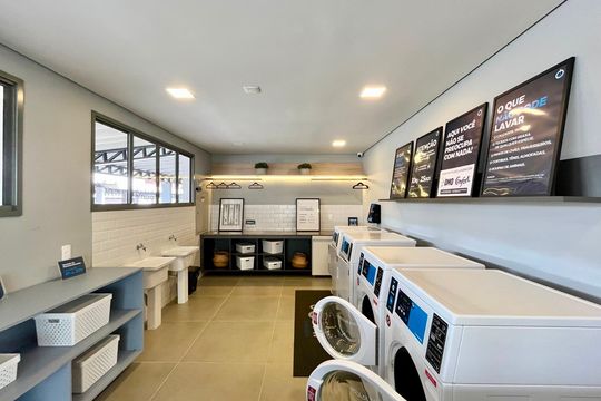Área comum - Lavanderia de apartamento à venda com 2 quartos, 52m² em Parque Industrial, Campinas