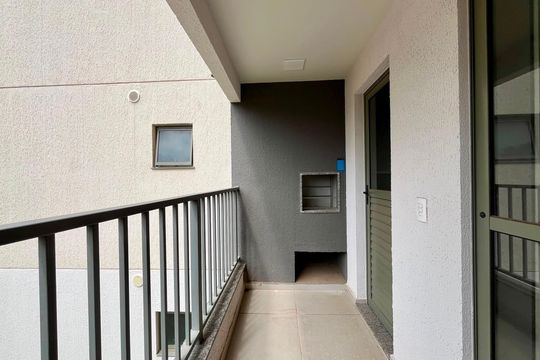 Sacada de apartamento à venda com 2 quartos, 52m² em Parque Industrial, Campinas