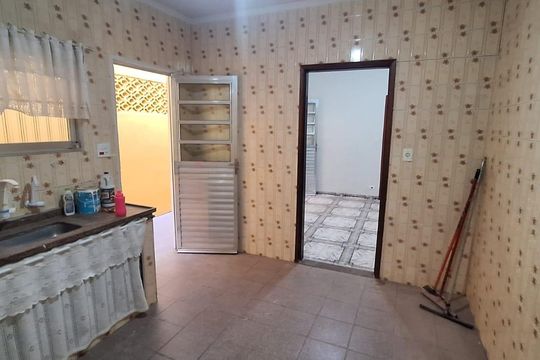 Cozinha de casa à venda com 2 quartos, 79m² em Parque Capuava, Santo André