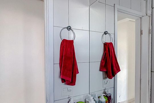 Banheiro de apartamento à venda com 2 quartos, 50m² em Maranhão, São Paulo