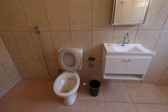 Banheiro de casa para alugar com 2 quartos, 280m² em Campos Elísios, Ribeirão Preto
