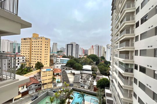 Vista da Suíte de apartamento à venda com 2 quartos, 65m² em Chácara Inglesa, São Paulo