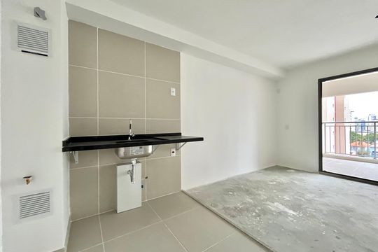 Cozinha de apartamento à venda com 2 quartos, 65m² em Chácara Inglesa, São Paulo