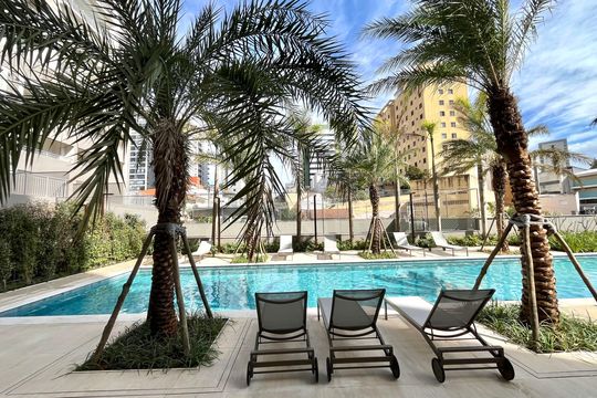 Área comum - Piscina de apartamento à venda com 2 quartos, 65m² em Chácara Inglesa, São Paulo