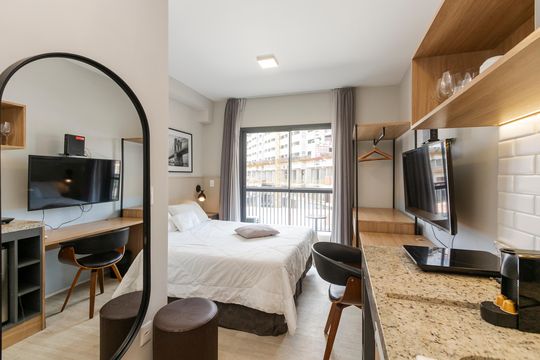 Kitnet/Studio para alugar com 1 quarto, 26m² em Jardim das Acacias, São Paulo