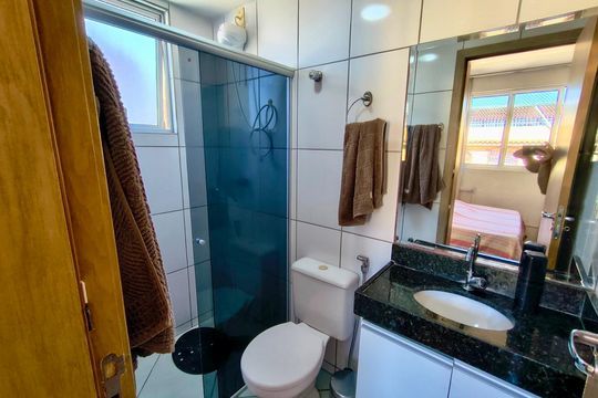Banheiro de apartamento à venda com 3 quartos, 167m² em Ipiranga, Belo Horizonte