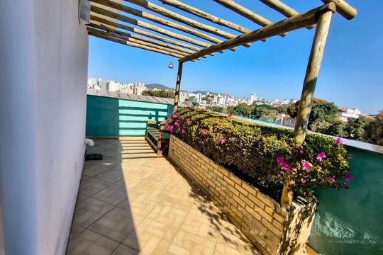 Varanda de apartamento à venda com 3 quartos, 167m² em Ipiranga, Belo Horizonte