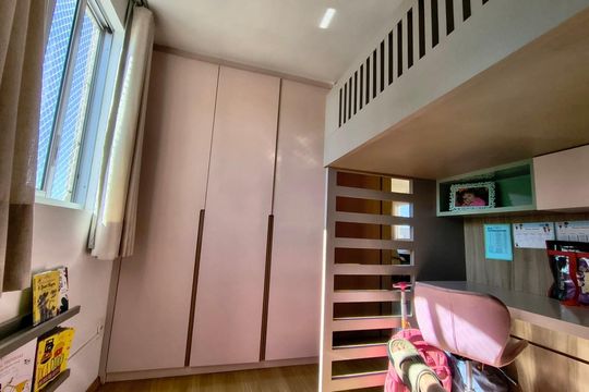 Quarto de apartamento à venda com 3 quartos, 167m² em Ipiranga, Belo Horizonte