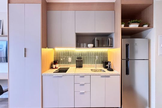 Studio de kitnet/studio para alugar com 1 quarto, 26m² em Vila Olímpia, São Paulo