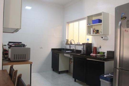 Cozinha de casa à venda com 3 quartos, 193m² em Osvaldo Cruz, São Caetano do Sul